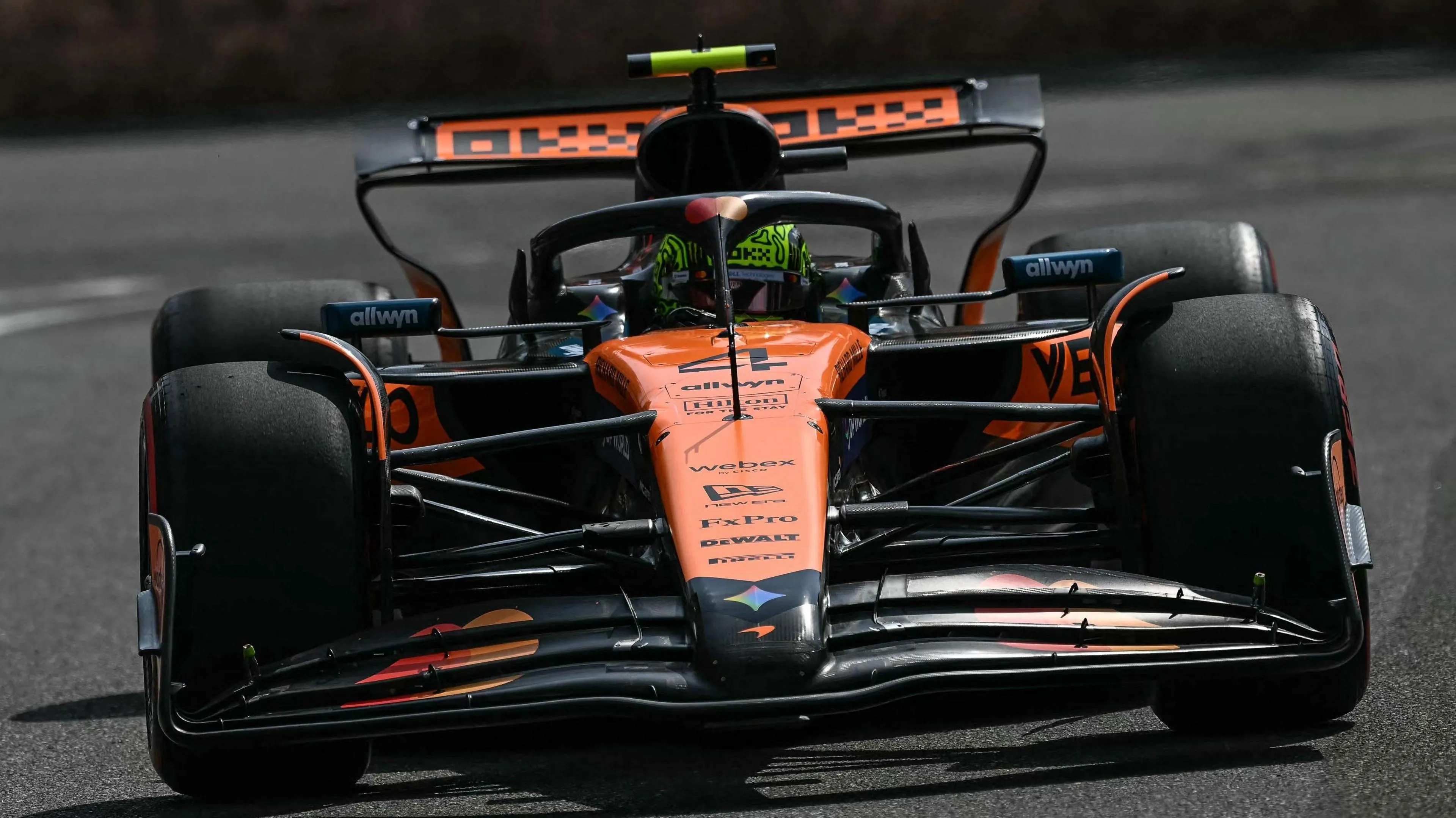 Norris Tops Oscar Piastri in Azerbaijan First Practice